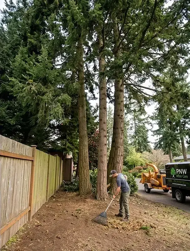 PNW Arbor Care tree service action 4